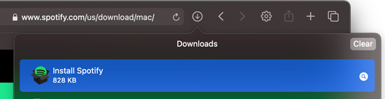 mac install spotify